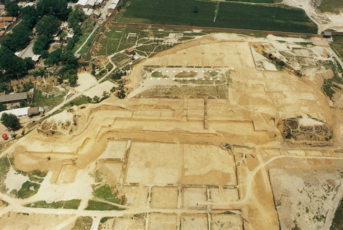 Remains of ancient Tang dynasty