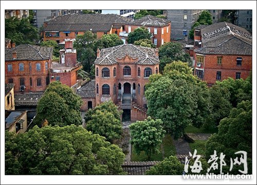 福州小伙子歷時(shí)半年　手繪倉(cāng)山老洋房地圖(組圖)