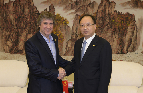 Vice President of Argentina vsits CGGC International