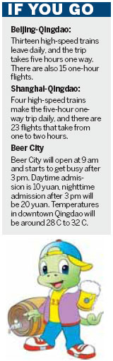 Beer in Qingdao fuels festival of food, fireworks and fun