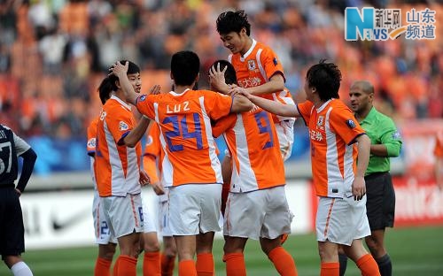 亞冠：山東魯能勝印尼阿雷馬