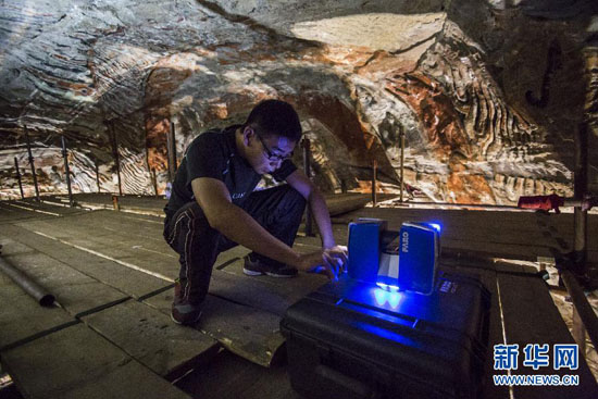 3D laser scanning facilitates Yungang Grottoes' restoration