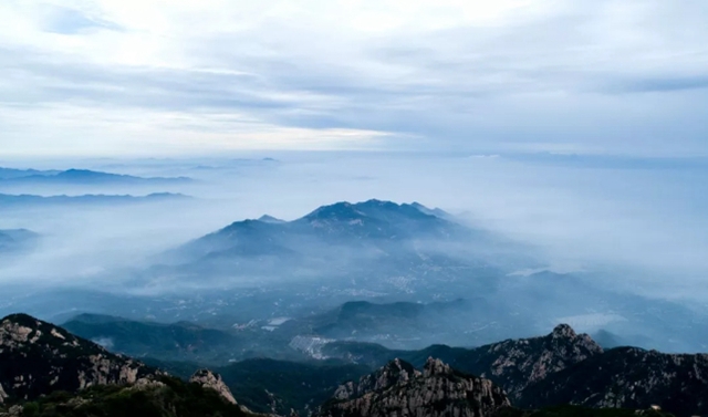 Enjoy the winter views in Tai'an