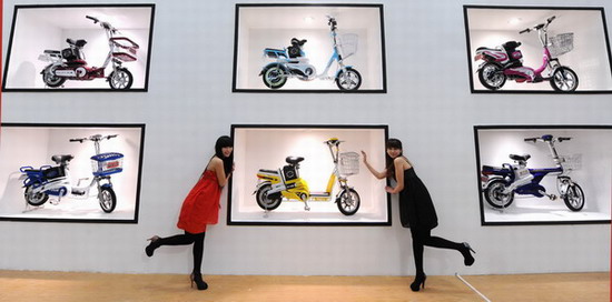 E-bike show kicks off in Tianjin