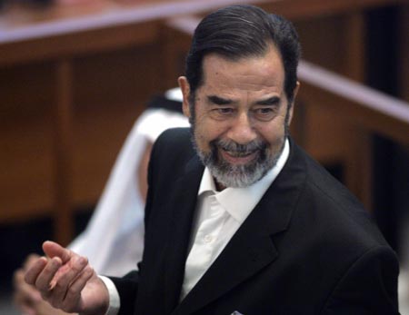 Saddam in trial