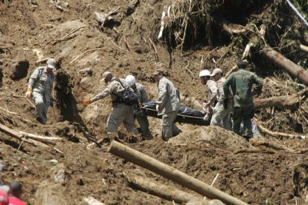 Death toll of landslides in Brazil reaches 64