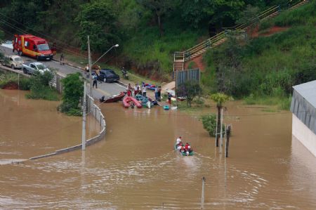 Death toll of landslides in Brazil reaches 64