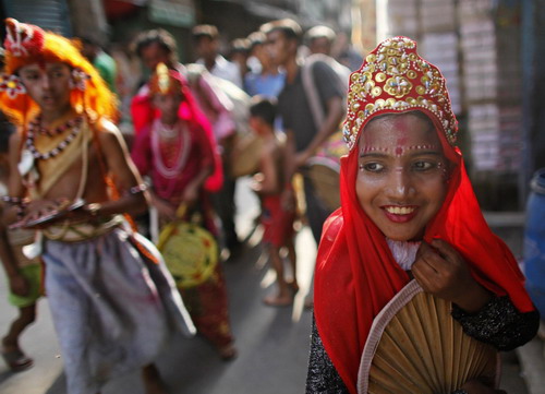 Bengali new year celebrated in Dhaka