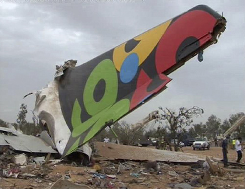 Libyan plane crashes in Tripoli, boy survives