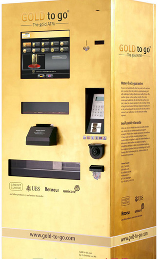 'Pure gold dispenser' in use in Abu Dhabi