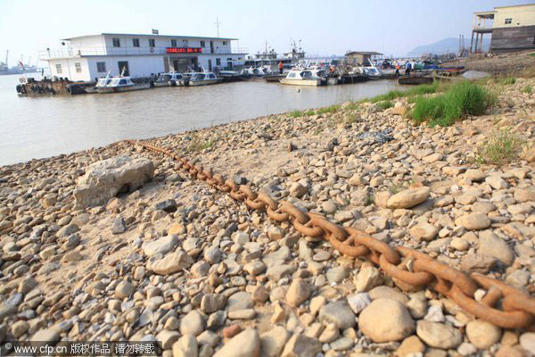 Drought hits China's largest fresh water lake