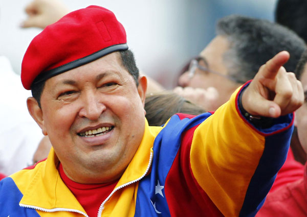 Chavez registers candidacy for presidential bid