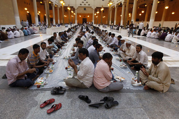 Muslims celebrate Ramadan