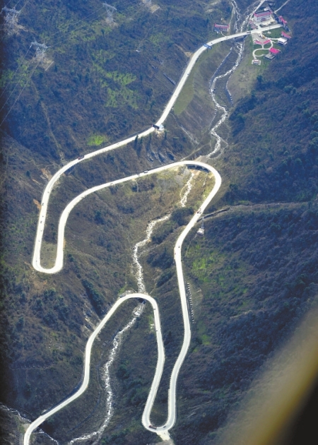 Pretty to view from earth and breathtaking from the sky