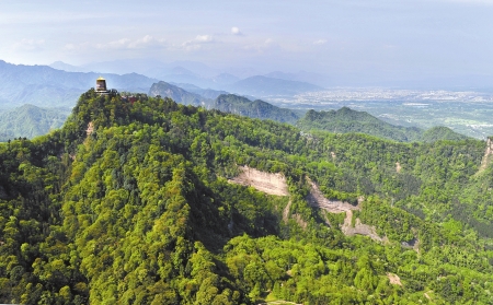 Pretty to view from earth and breathtaking from the sky