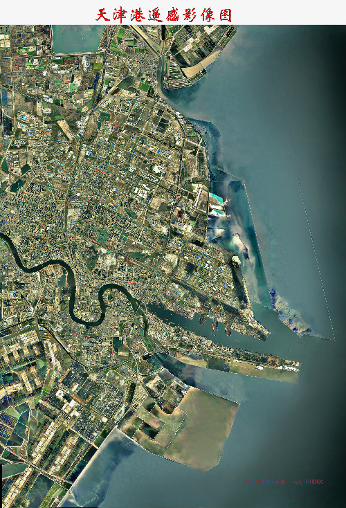 Remote satellite image in 2004