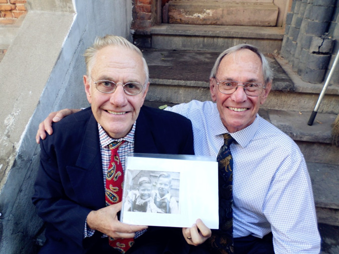 German brothers revisiting their childhood home after 62 years