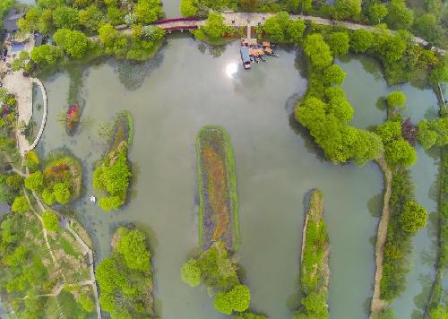 Amazing aerial scenery of China's Hangzhou
