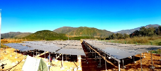 農業用上薄膜太陽能，漢能首例光伏提灌站西昌落成