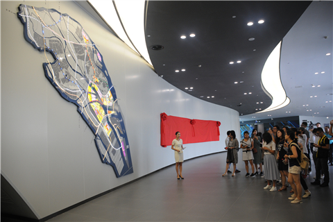 Map of Nansha's Pearl Bay 