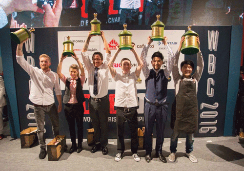Baristas gather for shot at 'Coffee Olympics' glory