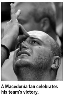 Macedonia fairytale as Lithuania sent packing Macedonia fairytale as Lithuania sent packing