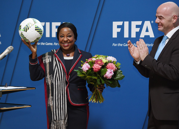 New FIFA number two Samoura gets down to work