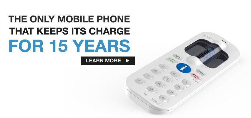 美國公司研制新手機(jī)：待機(jī)可達(dá)15年 開機(jī)可用2月