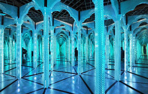 Visitors get into close touch with fish in HK Ocean Park