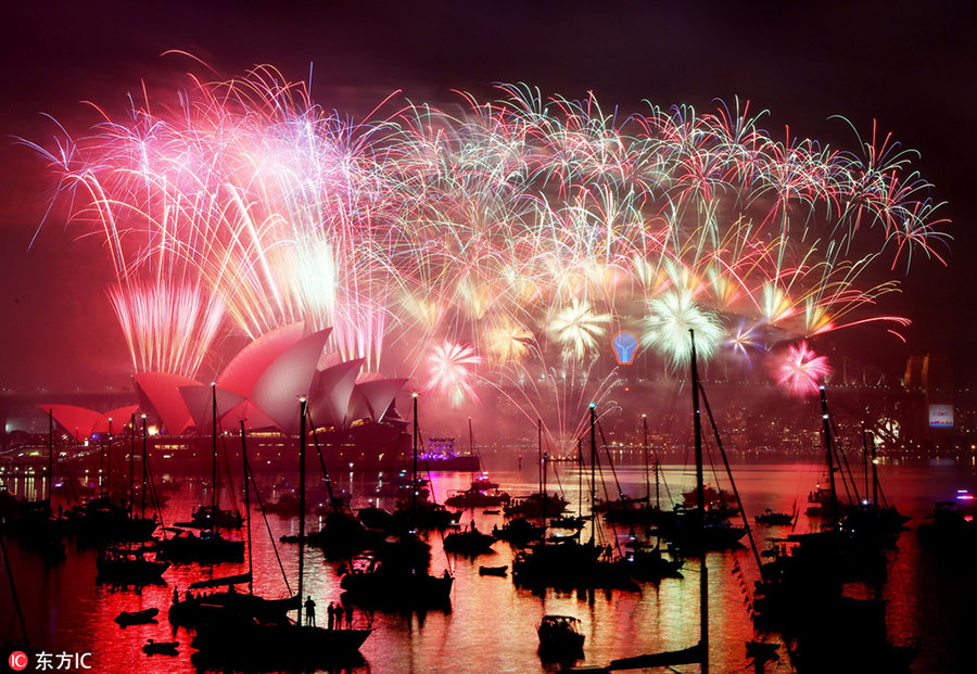 Top 10 foreign destinations to welcome new year