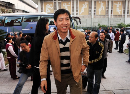 王寶泉率新一屆女排抵漳州 東道主陳忠和接風洗塵