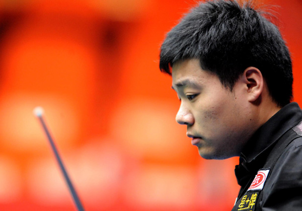 斯諾克中國賽：丁俊暉首次亮相 贏得鬧心