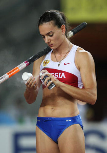 伊娃休戰(zhàn)為給自己減壓 封“桿”待倫敦奧運