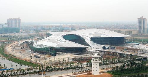 廣州亞運會倒計時200天：11座新建場館主體結構封頂