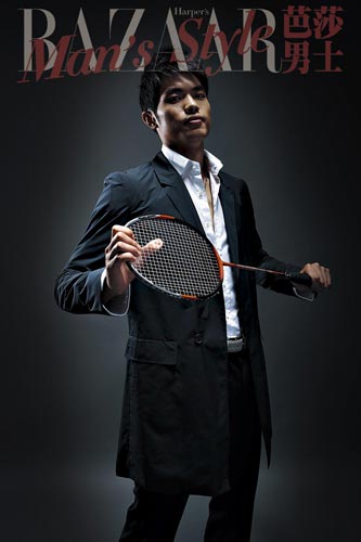 易建聯潮人裝觀戰 體壇潮男劉翔雷人