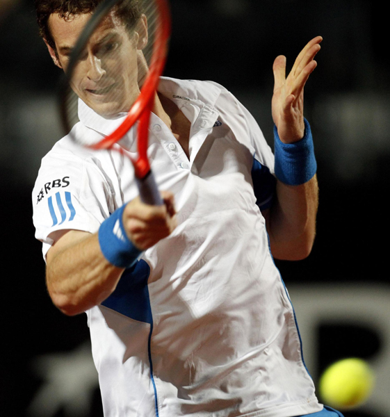 羅馬大師賽：費德勒爆冷出局 小德、穆雷輕松晉級