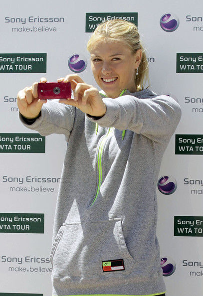 莎拉波娃發球超摩托車車速 美少女馬德里速度至上