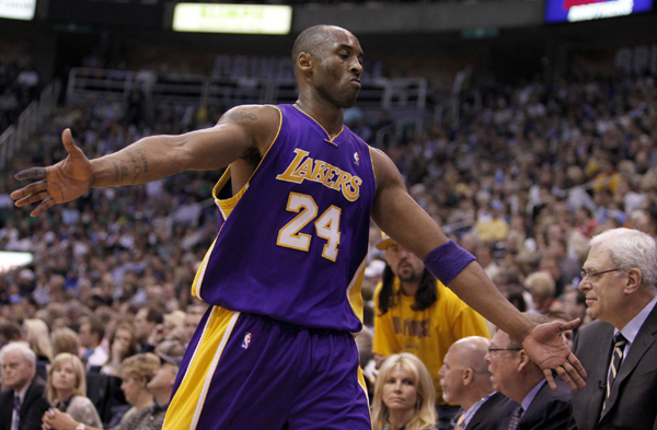 科比32分 湖人4:0橫掃爵士會(huì)師太陽(yáng)