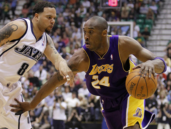 NBA：科比32分 湖人4:0橫掃爵士會師太陽