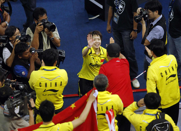 尤杯：王儀涵速勝汪鑫苦戰(zhàn) 中國3:0印尼進(jìn)決賽