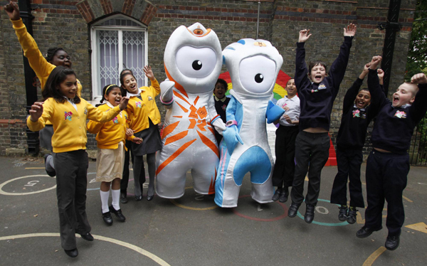 2012倫敦奧運會與殘奧會吉祥物揭曉