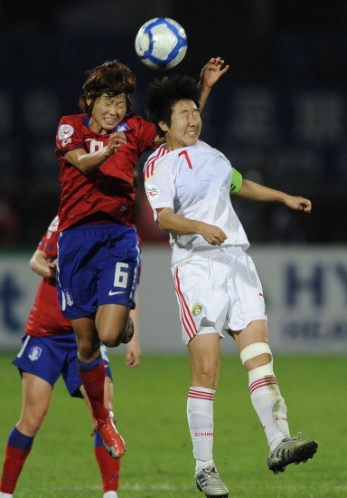 女足亞洲杯：中國隊0:0險平韓國隊