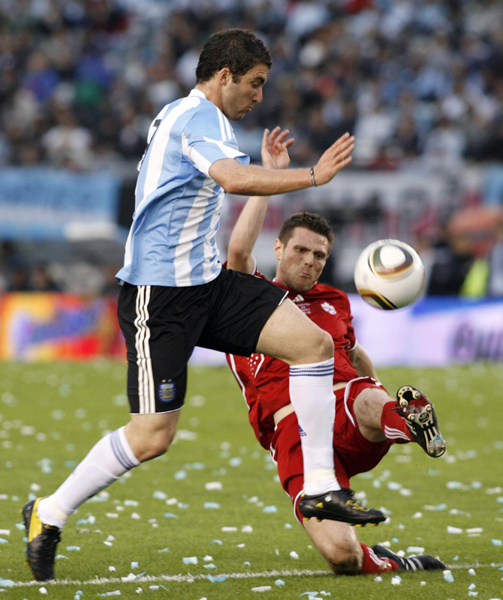 熱身賽：阿根廷主場(chǎng)5:0大勝加拿大