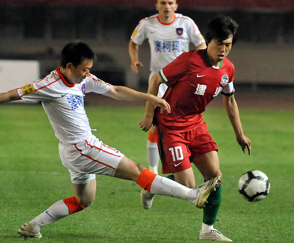 中超：國安五輪不勝 魯能遭遇首敗