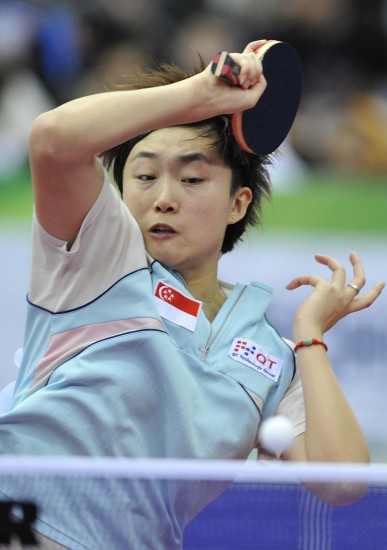 中國女乒1:3不敵新加坡 九連冠夢想想戛然而止