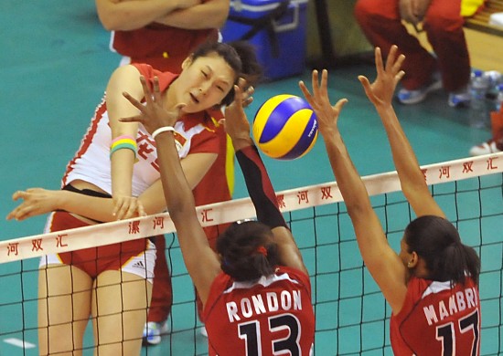 女排精英賽：中國女排1:3不敵多米尼加