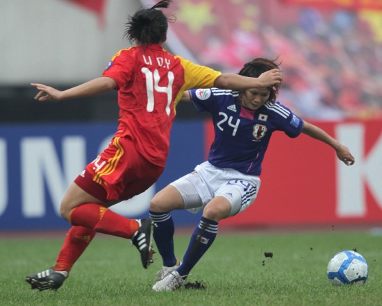 中國女足0:2不敵日本 首次無緣世界杯決賽圈
