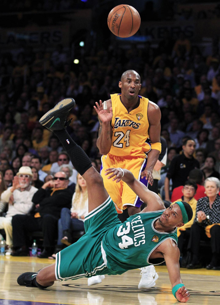 NBA：科比30分加索爾兩雙 湖人勝凱爾特人總分1:0