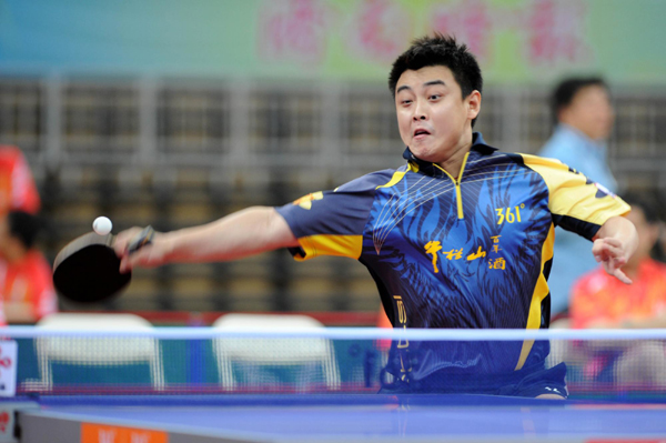 乒超揭幕戰：山東3:2八一 張繼科力克王皓