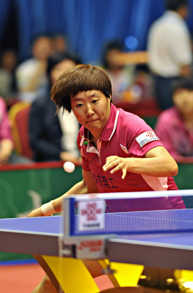 乒超：郭焱3:1劉詩(shī)雯 山西3:2廣東獲開門紅